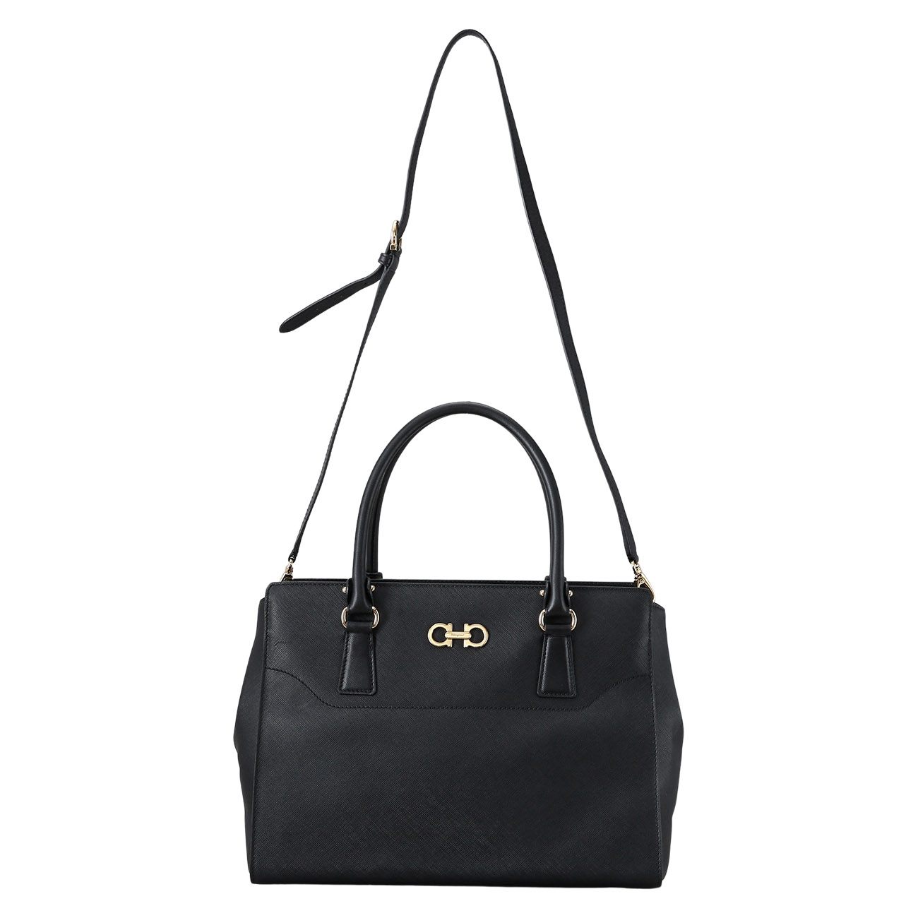 FERRAGAMO(USED) 페레가모 간치니 토트겸 숄더백