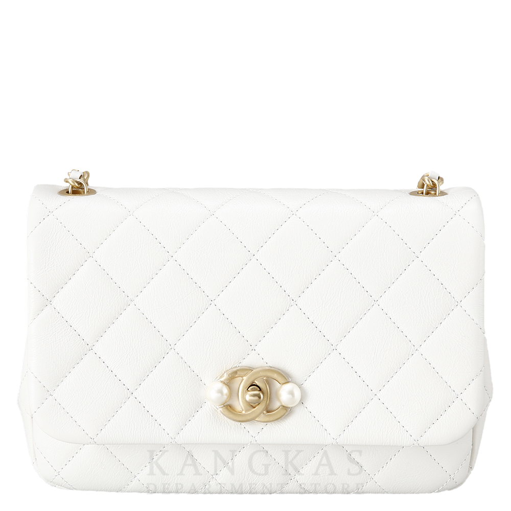 CHANEL(USED)샤넬 진주 체인 플랩백