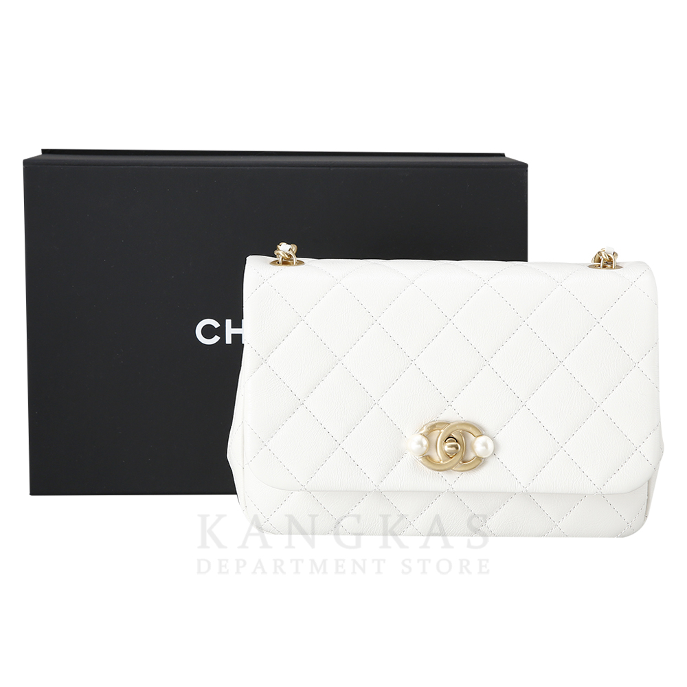 CHANEL(USED)샤넬 진주 체인 플랩백