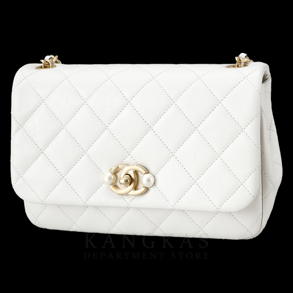 CHANEL(USED)샤넬 진주 체인 플랩백