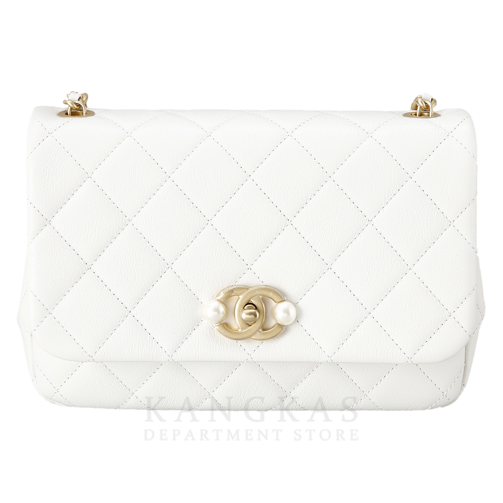 CHANEL(USED)샤넬 진주 체인 플랩백