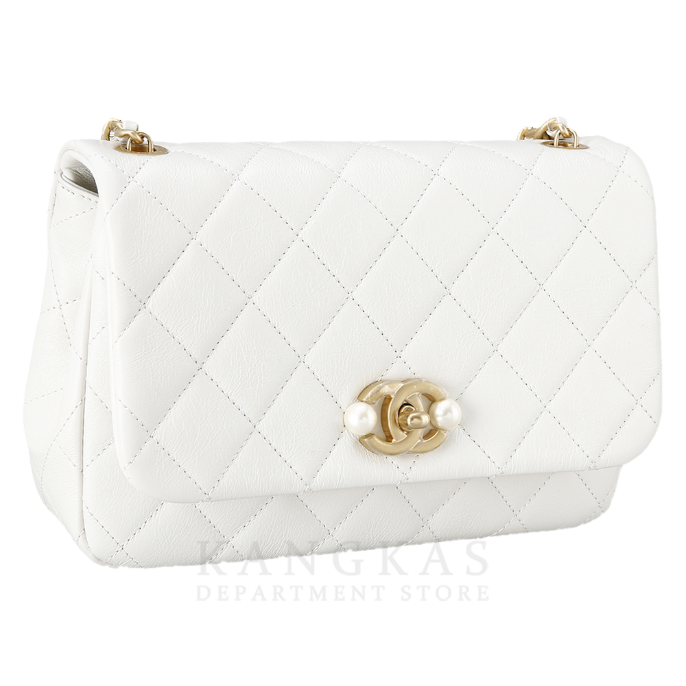 CHANEL(USED)샤넬 진주 체인 플랩백