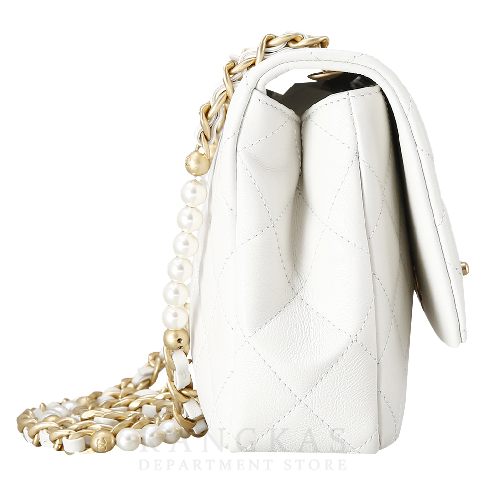 CHANEL(USED)샤넬 진주 체인 플랩백