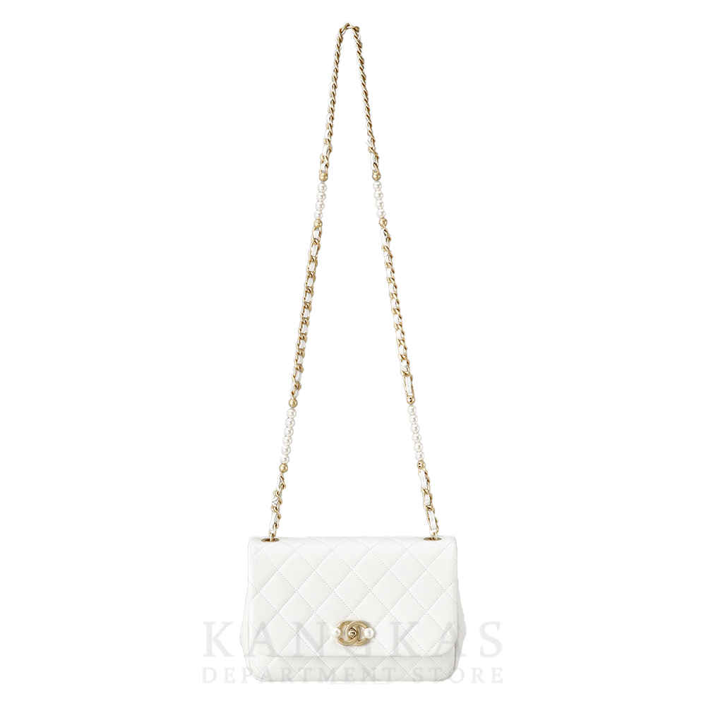 CHANEL(USED)샤넬 진주 체인 플랩백