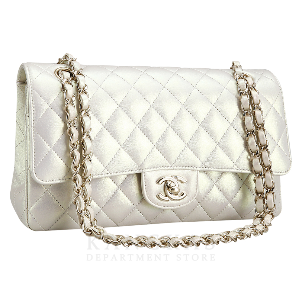 CHANEL(USED)샤넬 클래식 램스킨 미듐