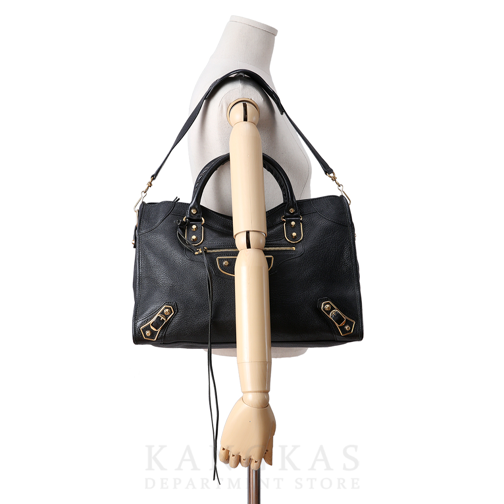 BALENCIAGA(USED)발렌시아가 390154 메탈릭 엣지 시티백
