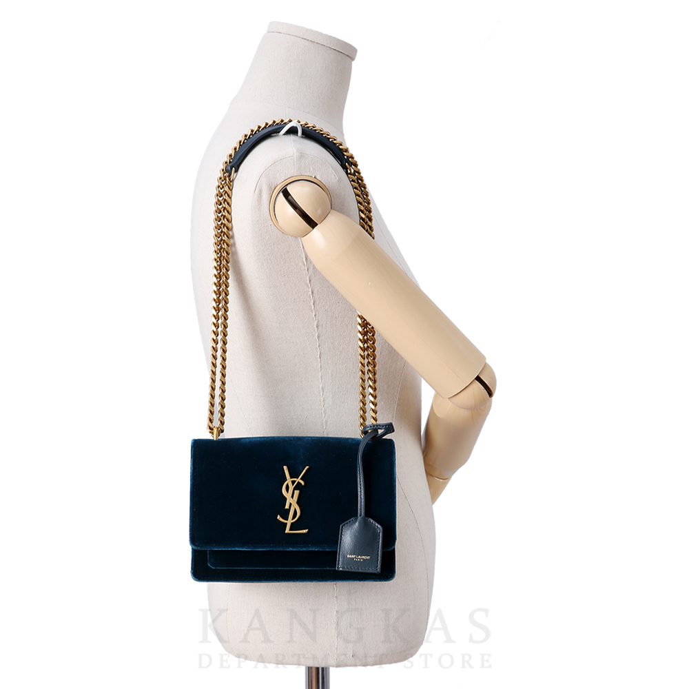 Yves Saint Laurent(USED)생로랑 스웨이드 선셋 미니 크로스백