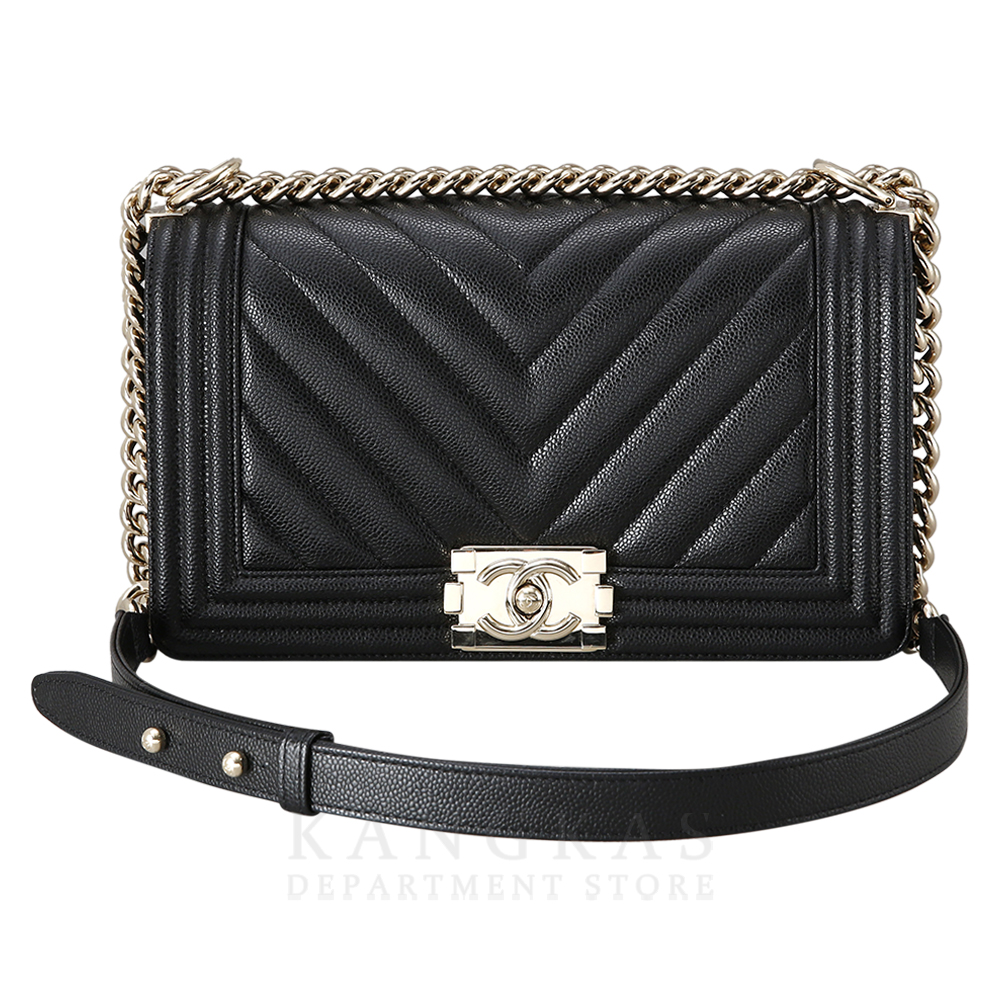 CHANEL(USED)샤넬 보이샤넬 쉐브론 미듐