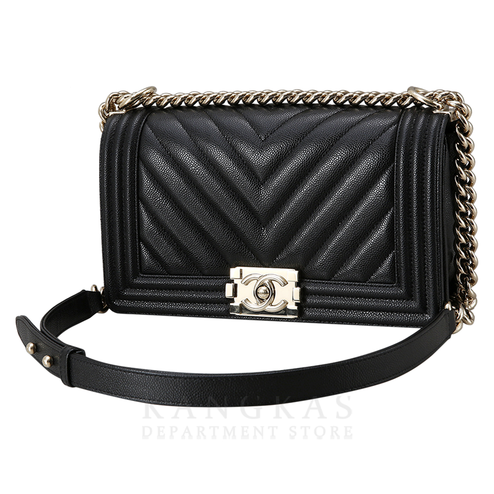 CHANEL(USED)샤넬 보이샤넬 쉐브론 미듐