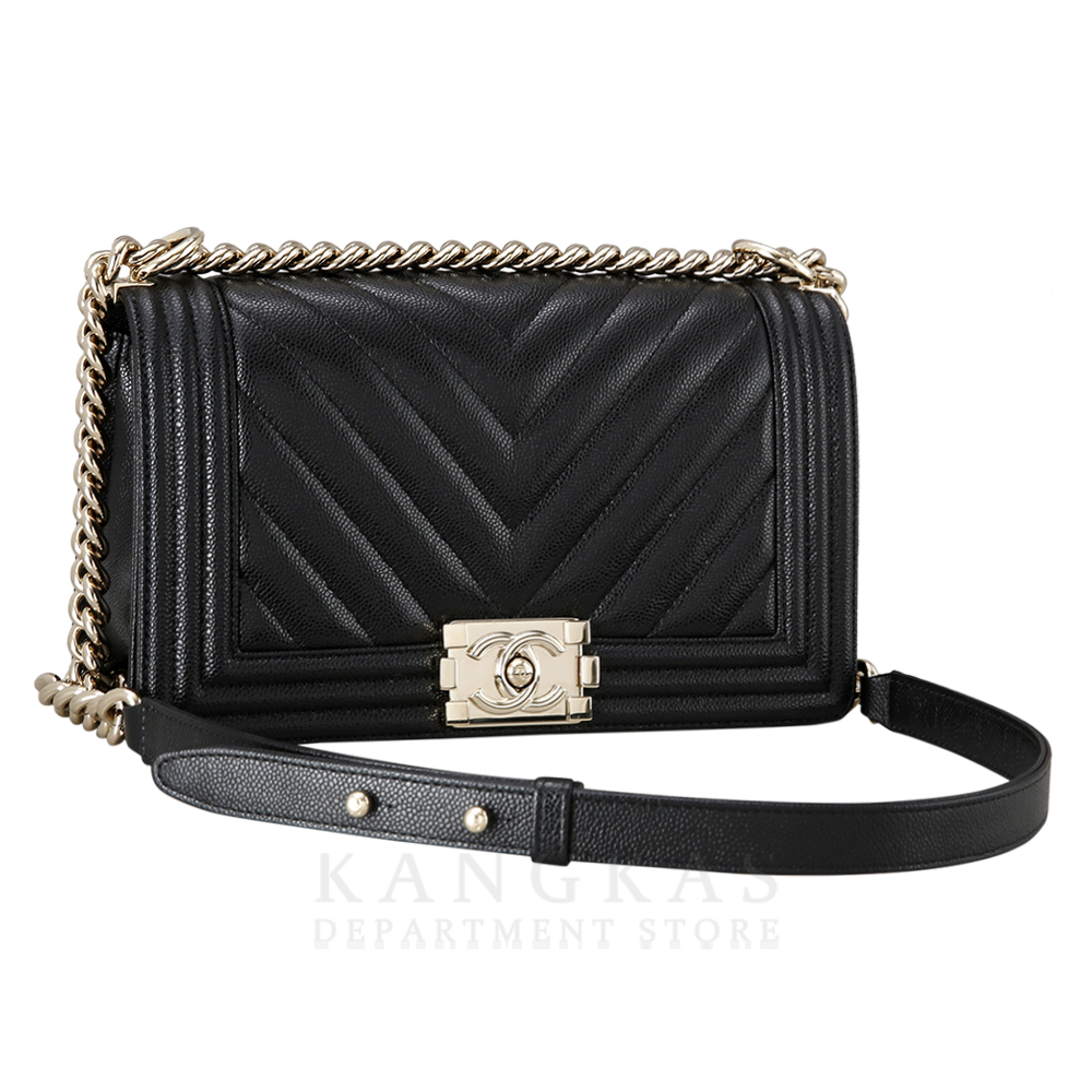 CHANEL(USED)샤넬 보이샤넬 쉐브론 미듐