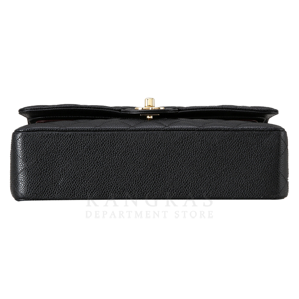 CHANEL(USED)샤넬 클래식 캐비어 미듐 금장