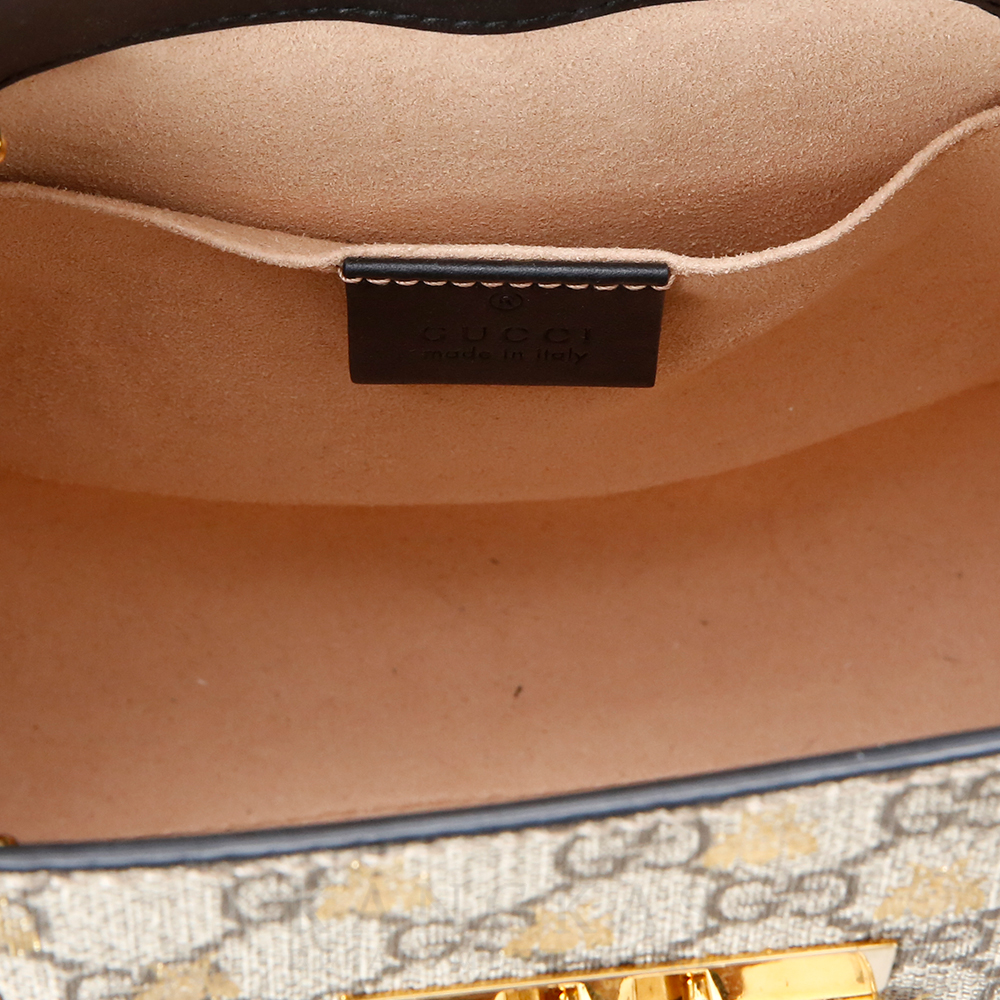 GUCCI(USED)구찌 498156 패드락 GG수프림 숄더백