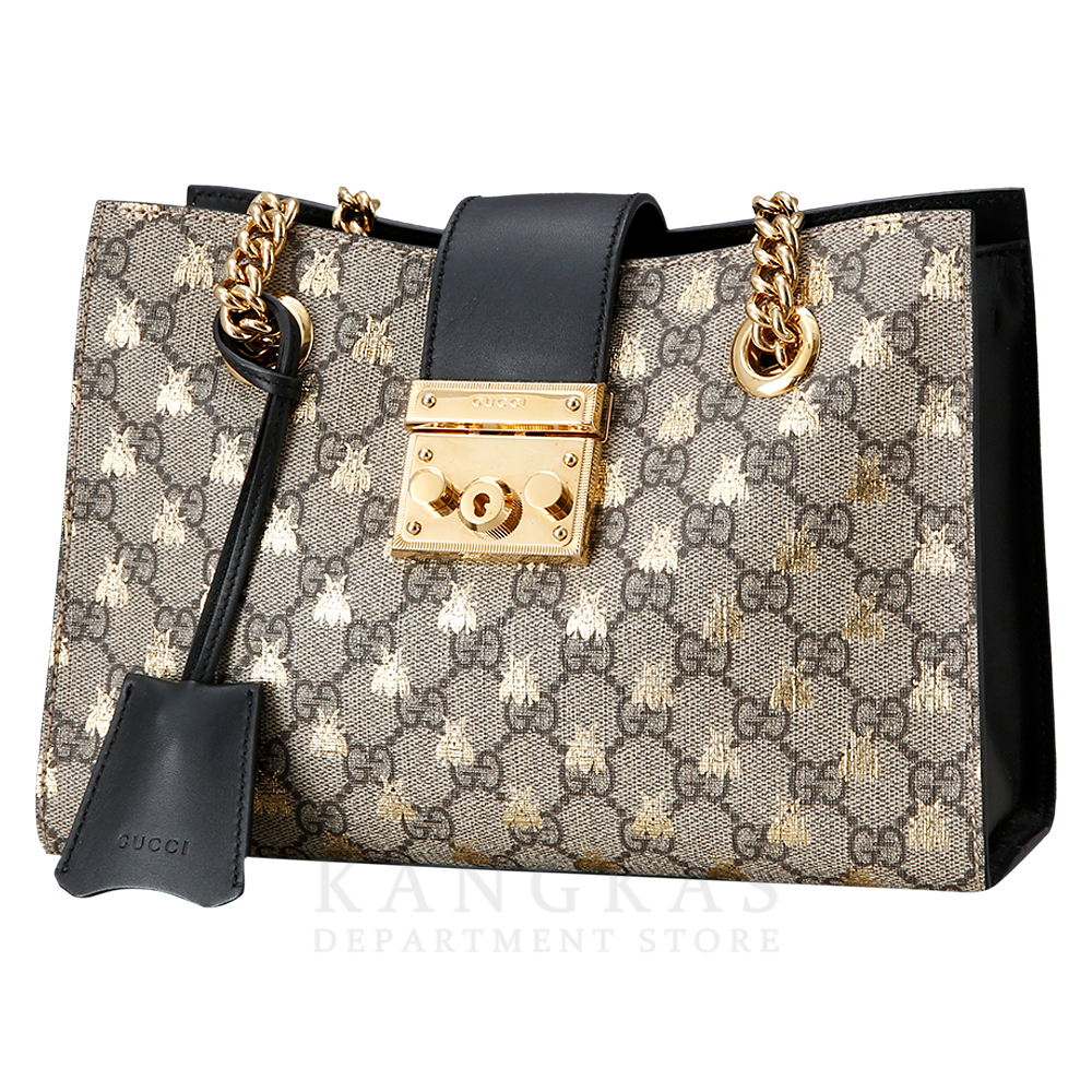 GUCCI(USED)구찌 498156 패드락 GG수프림 숄더백