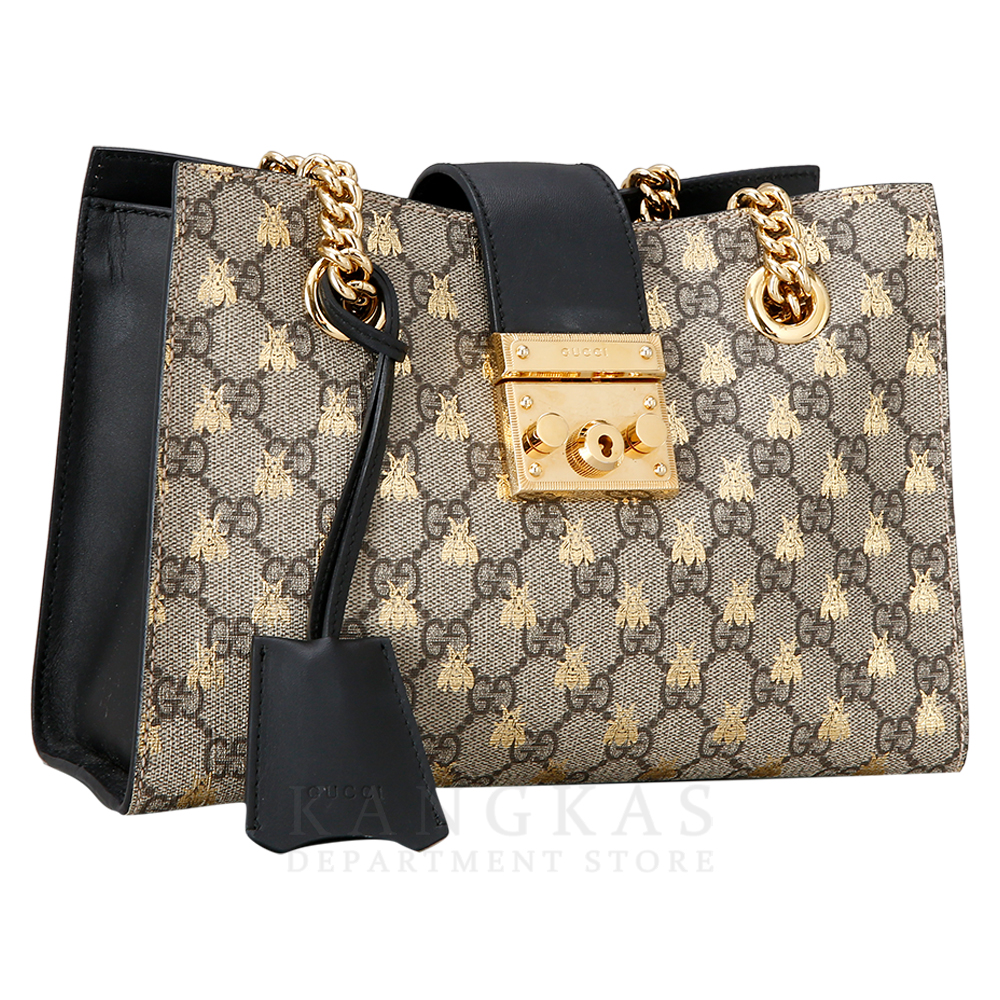 GUCCI(USED)구찌 498156 패드락 GG수프림 숄더백