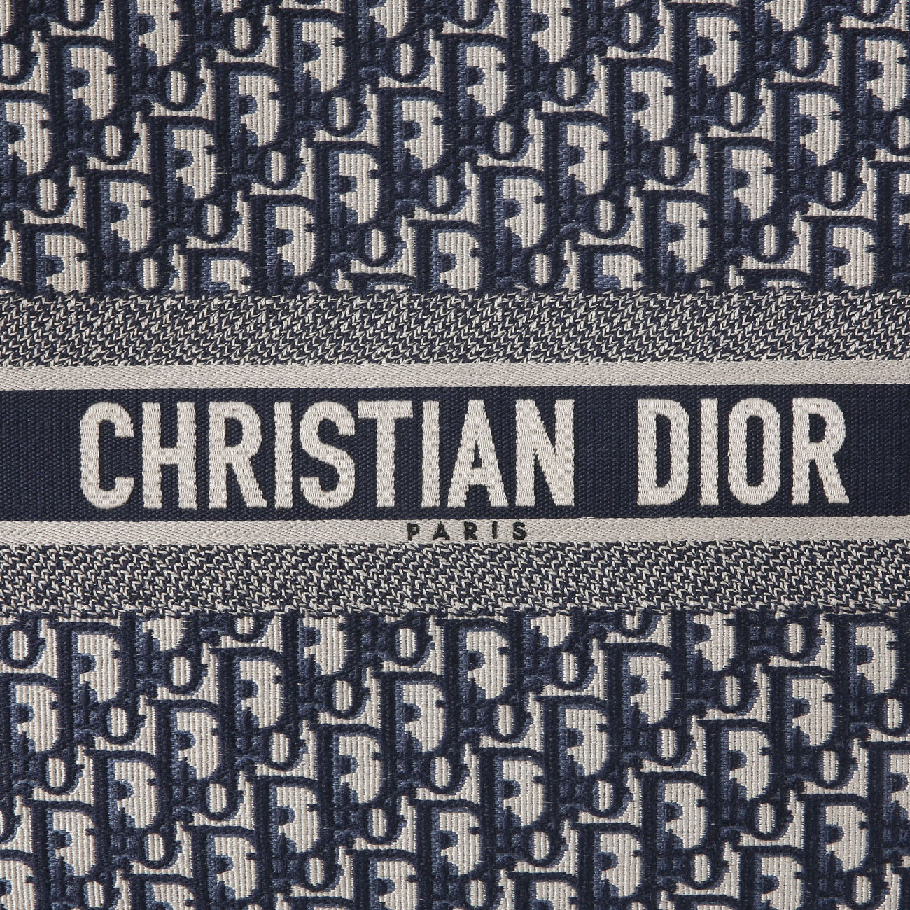 CHRISTIAN DIOR(USED)크리스찬디올 오블리크 북토트 라지