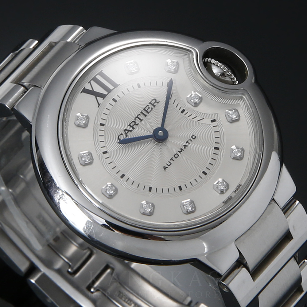 CARTIER(USED)까르띠에 발롱블루 33 다이아 워치