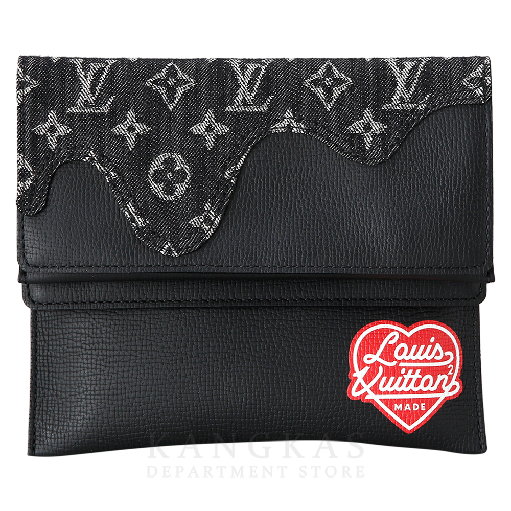 LOUIS VUITTON(USED)루이비통 시즌 데님 트리오 파우치 메신저백