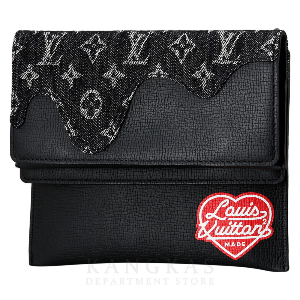 LOUIS VUITTON(USED)루이비통 시즌 데님 트리오 파우치 메신저백