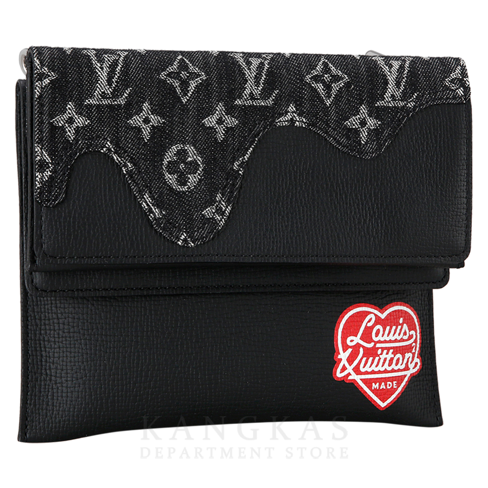 LOUIS VUITTON(USED)루이비통 시즌 데님 트리오 파우치 메신저백
