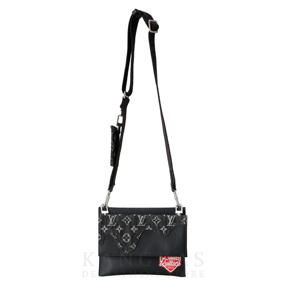 LOUIS VUITTON(USED)루이비통 시즌 데님 트리오 파우치 메신저백