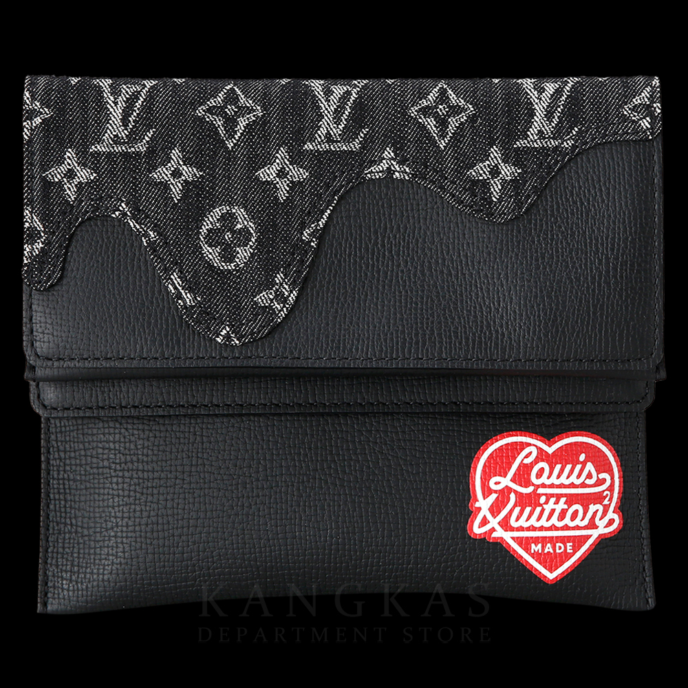 LOUIS VUITTON(USED)루이비통 시즌 데님 트리오 파우치 메신저백