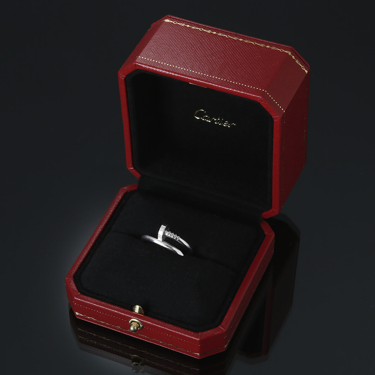 CARTIER(USED)까르띠에 저스트 앵 끌루 링 #56
