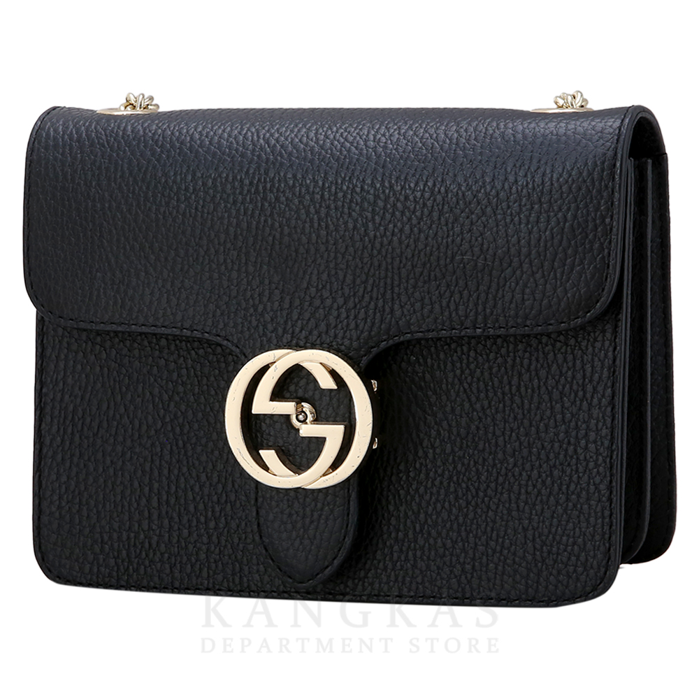 GUCCI(USED)구찌 510304 인터락킹 GG 체인 숄더백