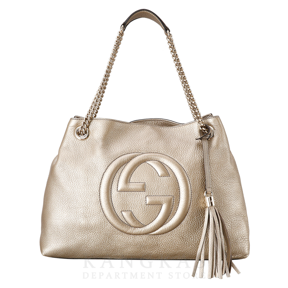 GUCCI(USED)구찌 308982 소호 테슬 체인 숄더백