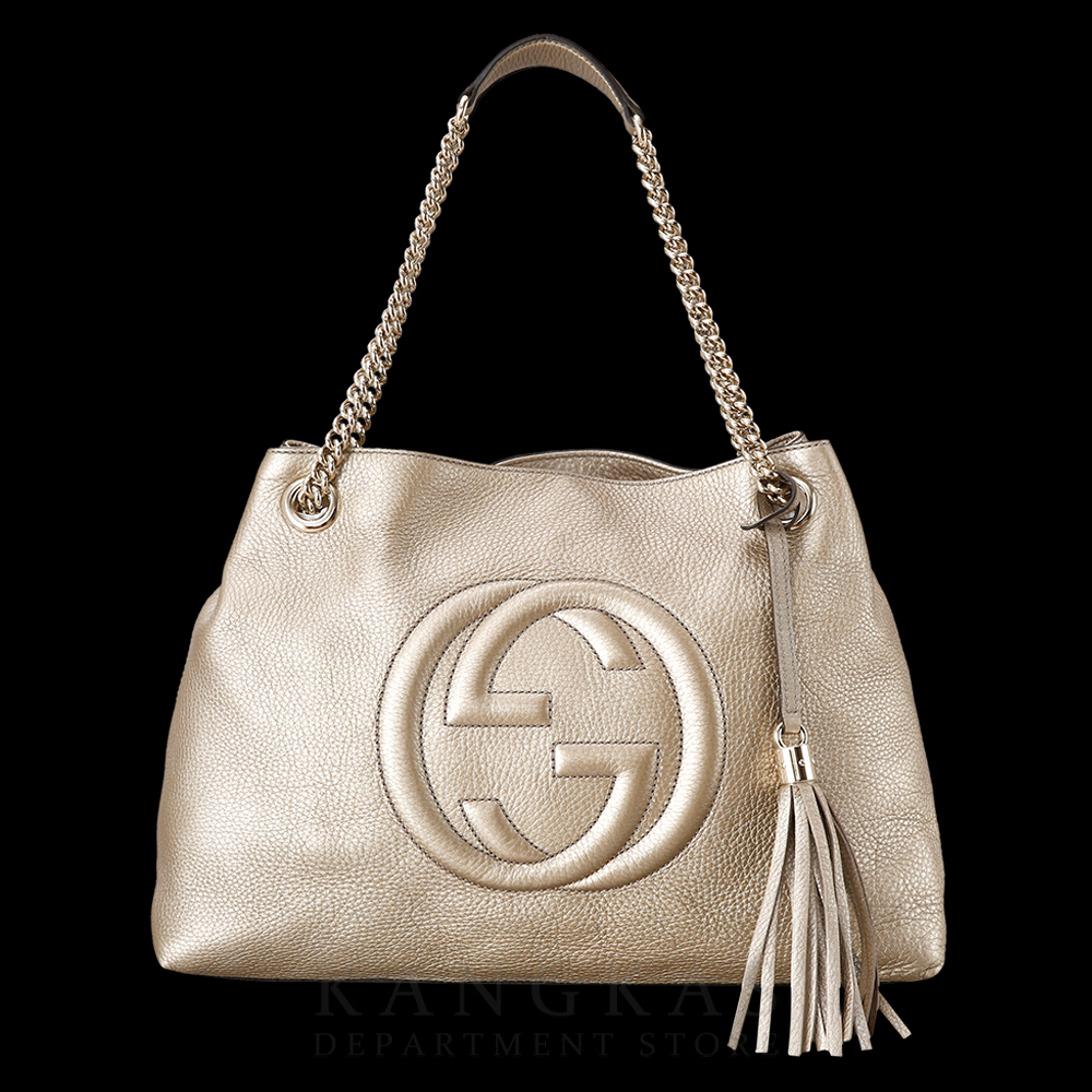 GUCCI(USED)구찌 308982 소호 테슬 체인 숄더백