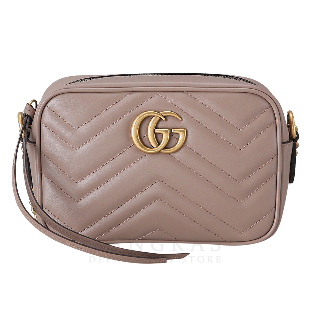GUCCI(USED)구찌 448065 GG마몽 마틀라세 미니 카메라백