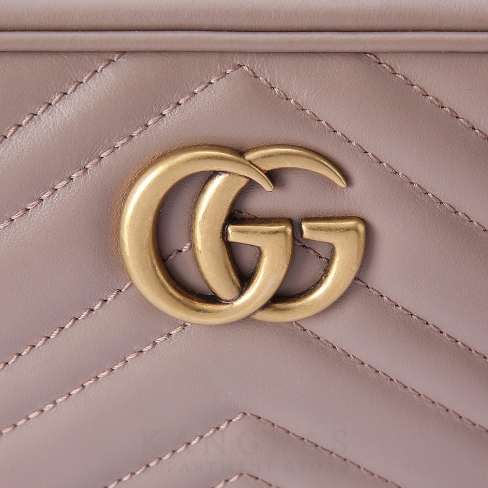 GUCCI(USED)구찌 448065 GG마몽 마틀라세 미니 카메라백