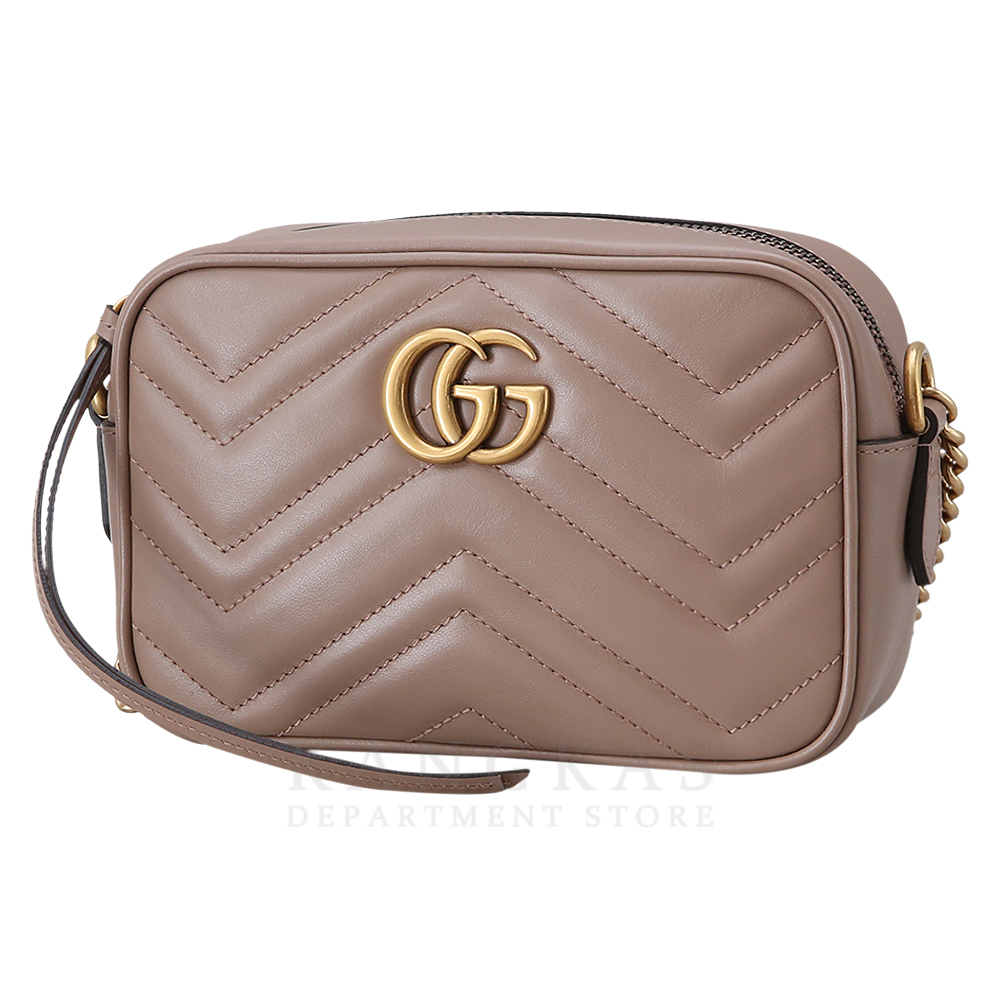 GUCCI(USED)구찌 448065 GG마몽 마틀라세 미니 카메라백
