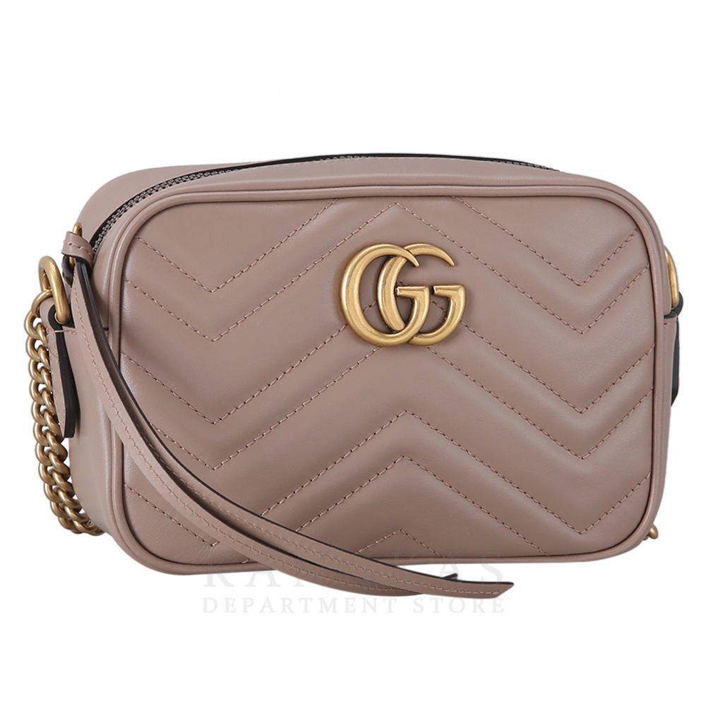 GUCCI(USED)구찌 448065 GG마몽 마틀라세 미니 카메라백