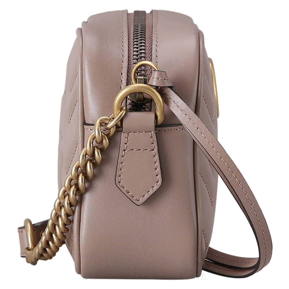 GUCCI(USED)구찌 448065 GG마몽 마틀라세 미니 카메라백