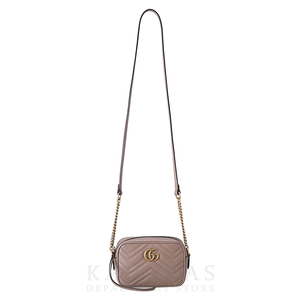 GUCCI(USED)구찌 448065 GG마몽 마틀라세 미니 카메라백