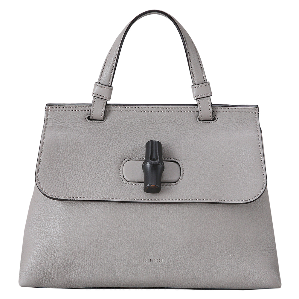 GUCCI(USED)구찌 뱀부 탑 핸들백