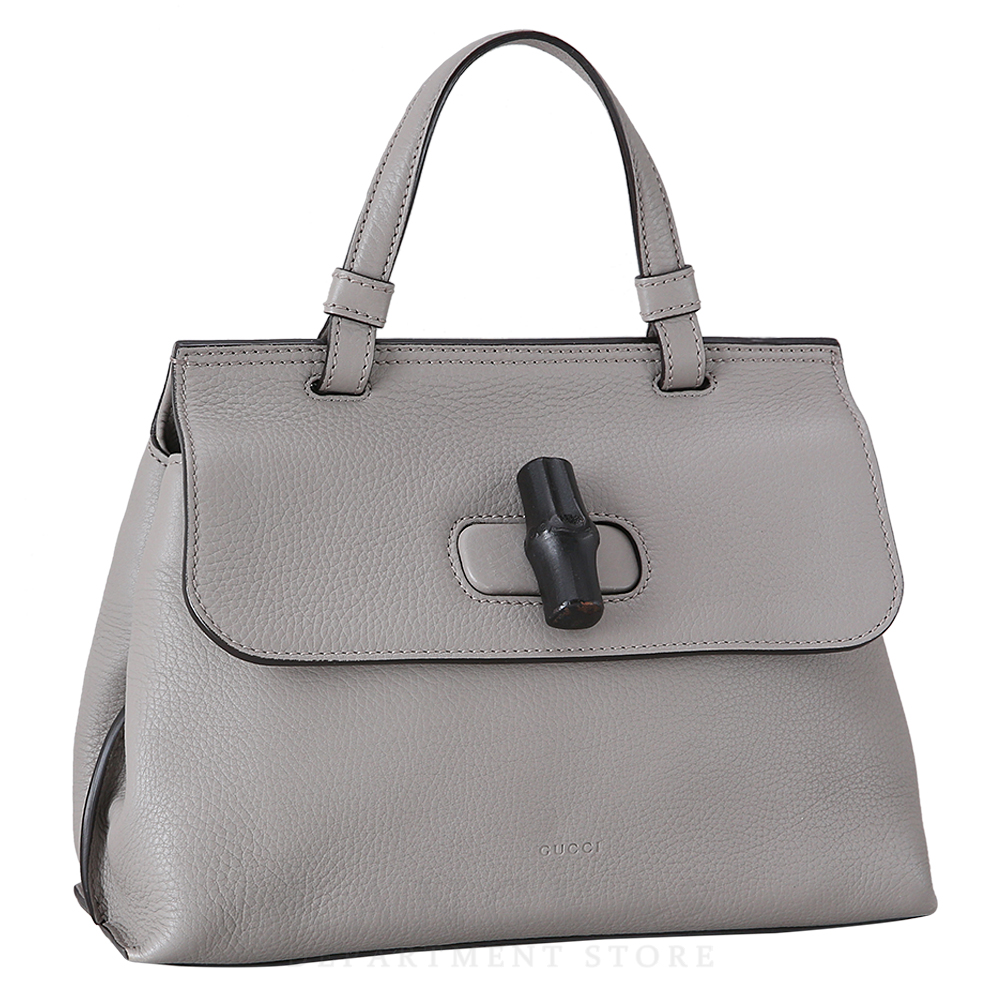 GUCCI(USED)구찌 뱀부 탑 핸들백