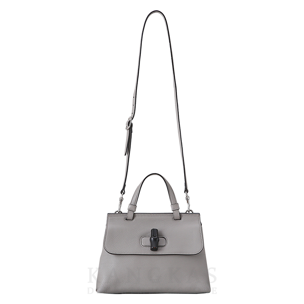 GUCCI(USED)구찌 뱀부 탑 핸들백