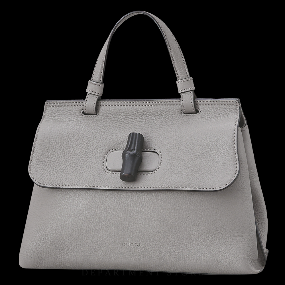 GUCCI(USED)구찌 뱀부 탑 핸들백