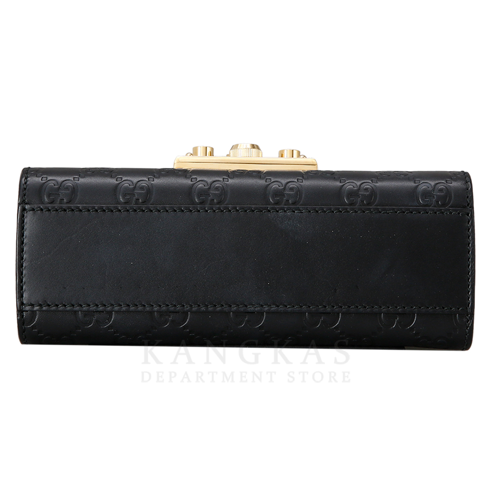 GUCCI(USED)구찌 409487 GG시그니처 시마 패드락 스몰