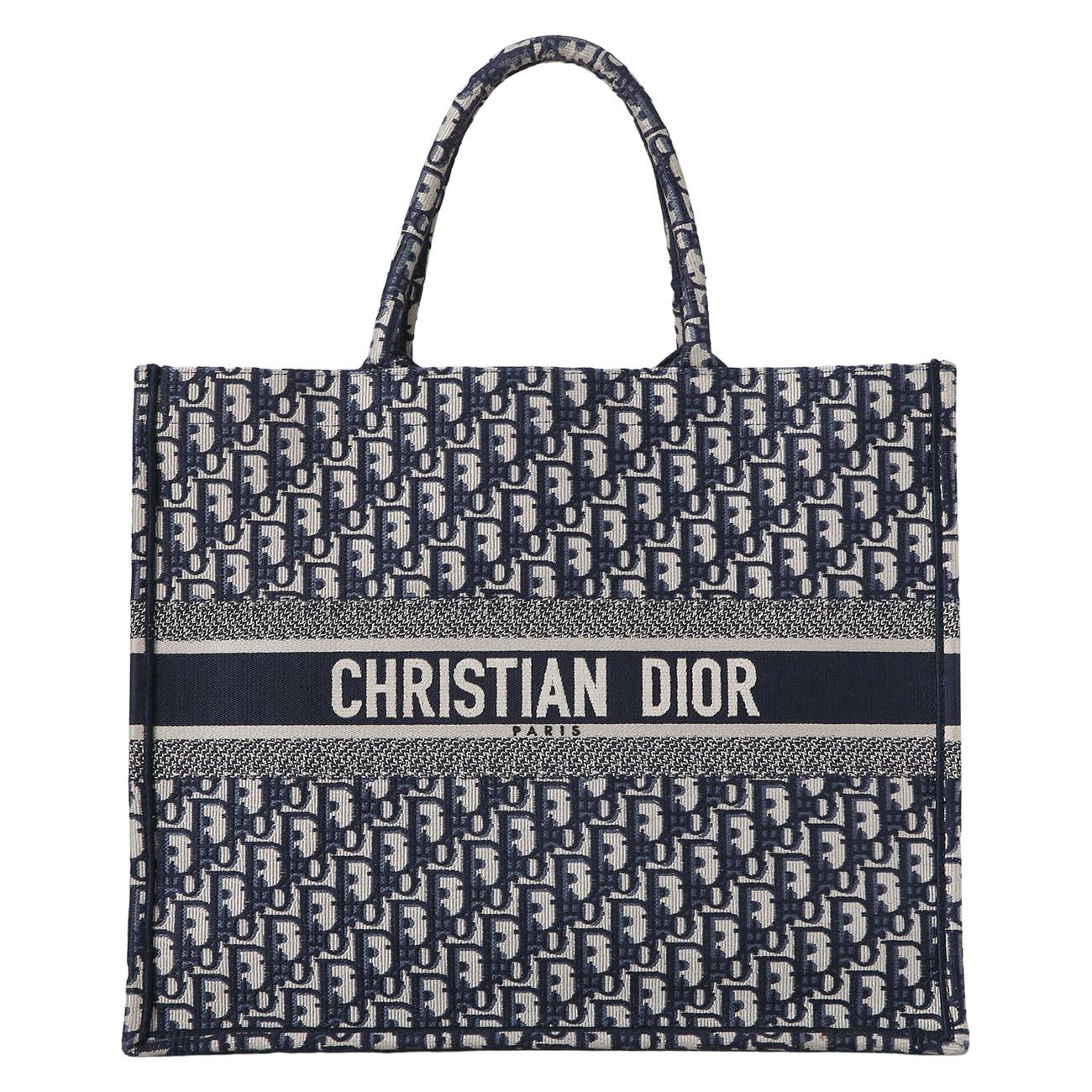 CHRISTIAN DIOR(USED)크리스찬디올 오블리크 북토트백