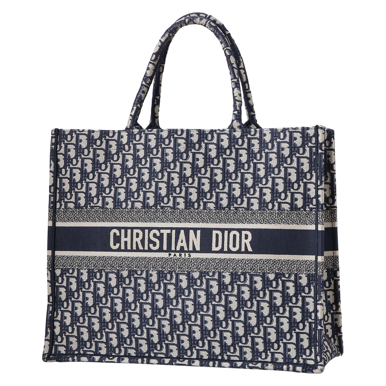 CHRISTIAN DIOR(USED)크리스찬디올 오블리크 북토트백