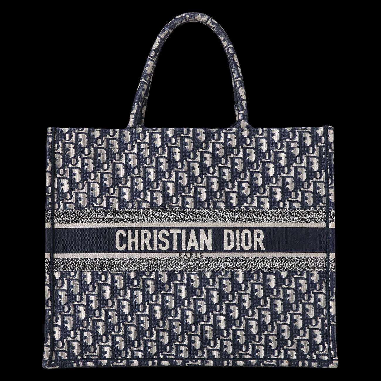 CHRISTIAN DIOR(USED)크리스찬디올 오블리크 북토트백