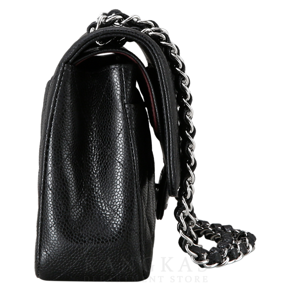 CHANEL(NEW)샤넬 클래식 캐비어 미듐 은장