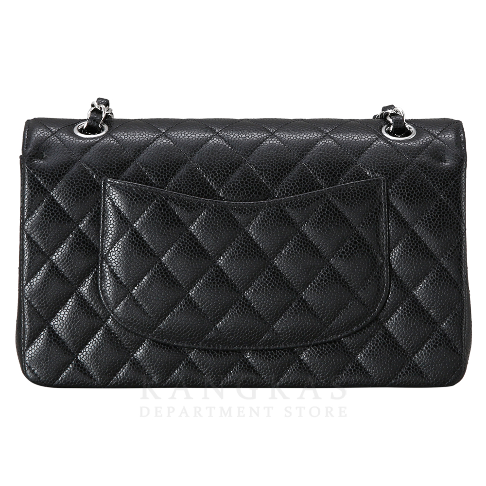 CHANEL(NEW)샤넬 클래식 캐비어 미듐 은장