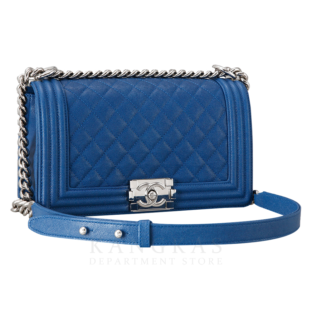 CHANEL(USED)샤넬 보이샤넬 캐비어 미듐