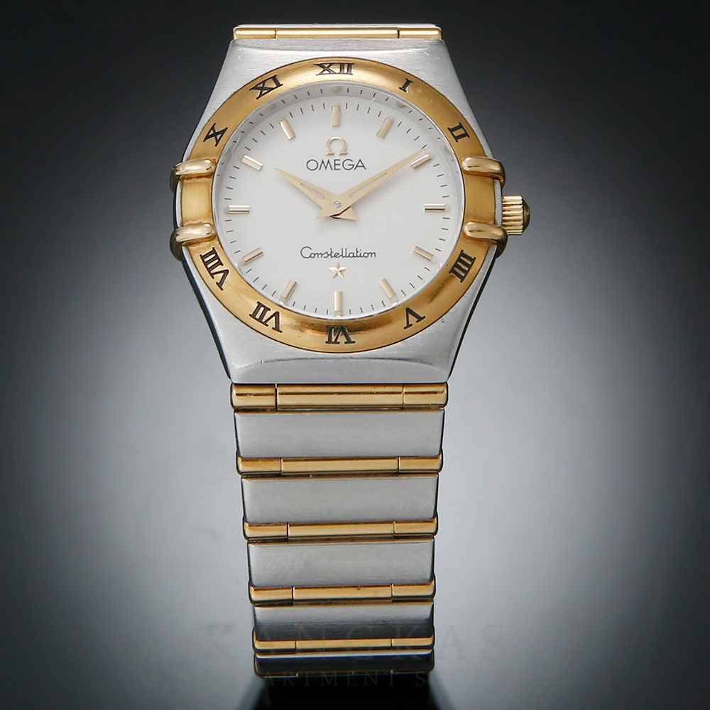 OMEGA(USED)오메가 컨스틸레이션 콤비 풀바