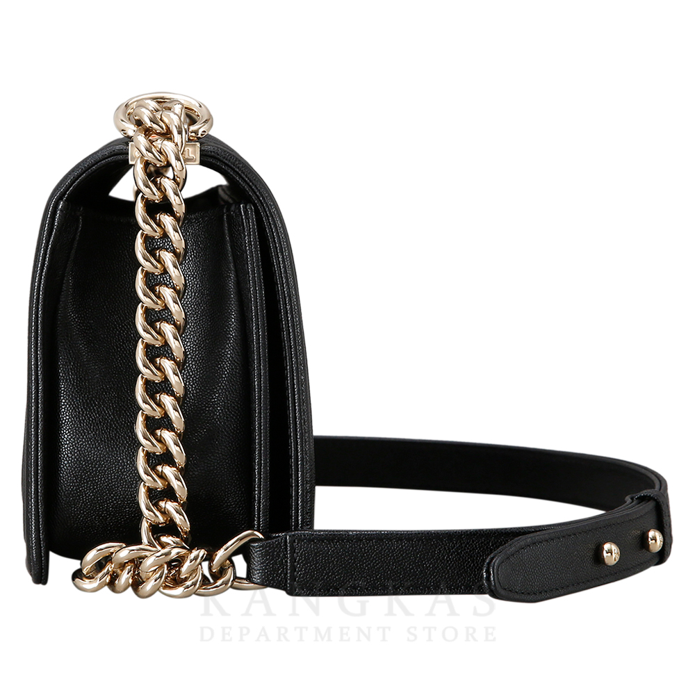 CHANEL(USED)샤넬 보이샤넬 캐비어 쉐브론 미듐