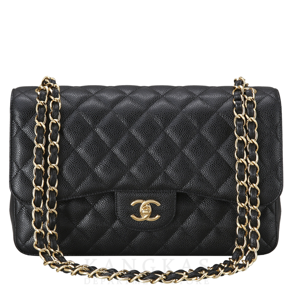 CHANEL(NEW)샤넬 클래식 캐비어 라지 금장