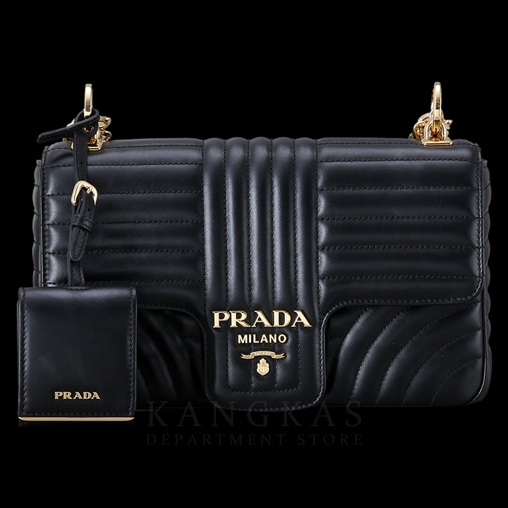 PRADA(USED)프라다 1BD108 다이아그램 체인 숄더백